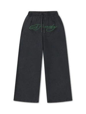 Obrázek produktu Ed Hardy Kalhoty '1971' antracitová / zelená