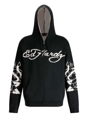 Obrázek produktu Ed Hardy Kardigan 'Love Kills' černá / bílá