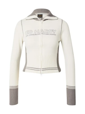 Obrázek produktu Ed Hardy Kardigan šedá / offwhite