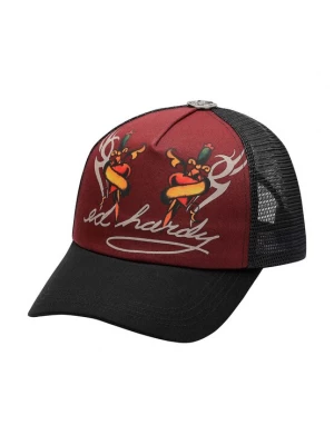 Obrázek produktu Ed Hardy Kšiltovka starobéžová / smaragdová / humrová / černá