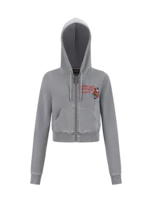 Obrázek produktu Ed Hardy Mikina 'Flaming Tiger' žlutá / tmavě šedá / červená