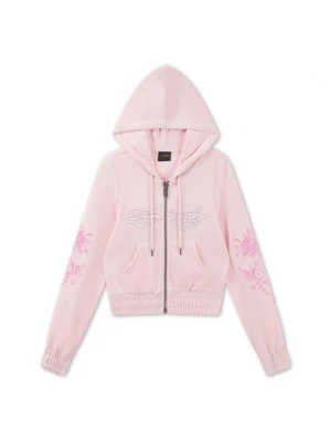 Obrázek produktu Ed Hardy Mikina 'Liebe und Dornen' růžová