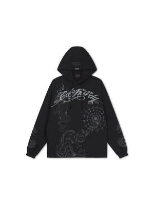 Obrázek produktu Ed Hardy Mikina šedý melír / černá