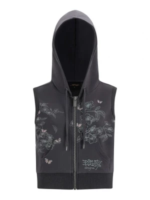 Obrázek produktu Ed Hardy Mikina 'True To My Love' světle šedá / tmavě šedá / mátová / starorůžová