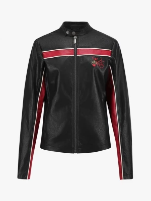 Obrázek produktu Ed Hardy Přechodná bunda 'Brave Hearts Stay True' krvavě červená / černá