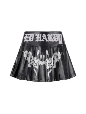 Obrázek produktu Ed Hardy Sukně 'Ghost Rose' černá / offwhite