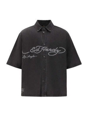 Obrázek produktu Ed Hardy Tričko 'Adler und Sterne' černá