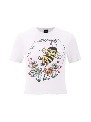 Obrázek produktu Ed Hardy Tričko 'Biene' žlutá / oranžová / černá / bílá