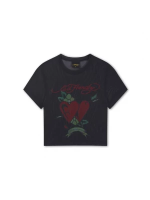 Obrázek produktu Ed Hardy Tričko 'Life Is A Gamble' červená / černá