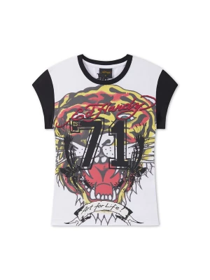 Obrázek produktu Ed Hardy Tričko 'Roaring Tiger' žlutá / červená třešeň / černá / bílá