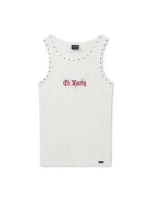 Obrázek produktu Ed Hardy Tričko světle šedá / merlot / bílá