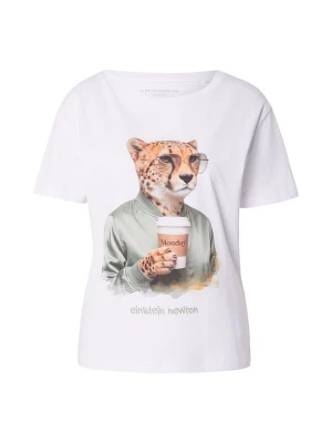 Obrázek produktu EINSTEIN & NEWTON Tričko 'Monday Cheetah' písková / pastelově zelená / černá / bílá