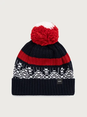 Obrázek produktu Eisbar čepice s bambulí s merino vlnou Norrak Pompon MÜ Eisbär námořnická modř