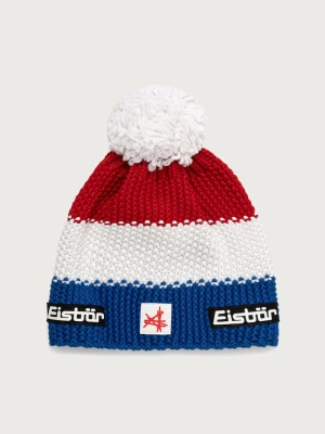 Obrázek produktu Eisbar čepice s bambulí s merino vlnou Star Pompon MÜ SA Eisbär modrá