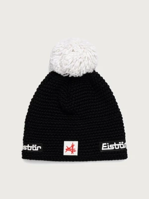 Obrázek produktu Eisbar pletená čepice s merino vlnou Jamie Pompon MÜ SA Eisbär černá