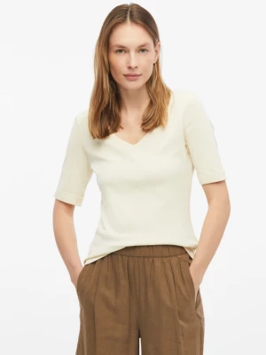 Obrázek produktu Elastické tričko Slim Fit střihu s.Oliver béžová
