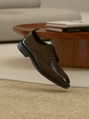 Obrázek produktu Elegantní šněrovací boty Zign By Zalando tmavě hnědá