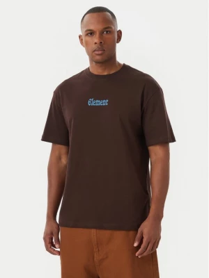 Obrázek produktu Element T-Shirt Bad Doggie ELYZT00560 Tmavě hnědá Regular Fit