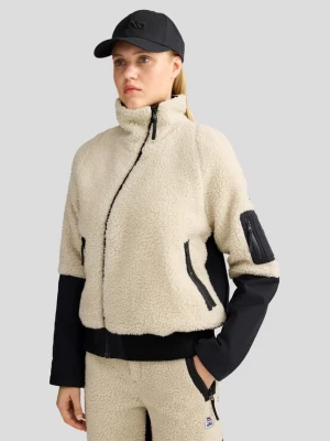 Obrázek produktu elho Fleecová mikina 'Hill' černá / offwhite