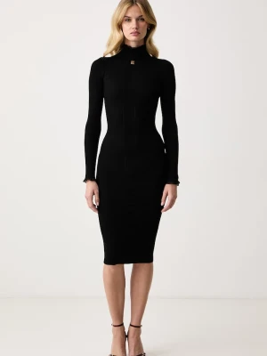 Obrázek produktu Elisabetta Franchi bodycon šaty s viskózou černá