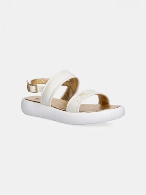 Obrázek produktu Elisabetta Franchi Dětské kožené sandály Elisabetta Franchi béžová