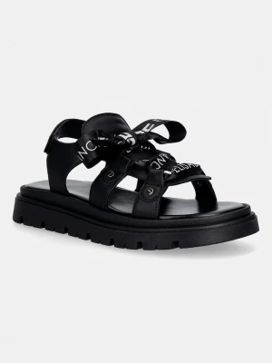Obrázek produktu Elisabetta Franchi Dětské kožené sandály Elisabetta Franchi černá