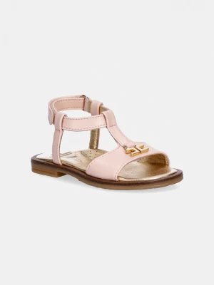 Obrázek produktu Elisabetta Franchi Dětské kožené sandály Elisabetta Franchi růžová