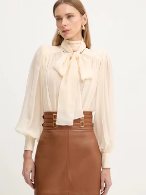 Obrázek produktu Elisabetta Franchi Hedvábné body Elisabetta Franchi béžová
