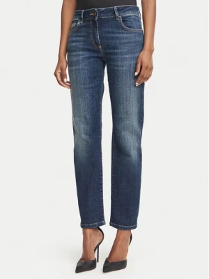 Obrázek produktu Elisabetta Franchi Jeansy PJ-25N-66E2-V340 Tmavomodrá Straight Leg