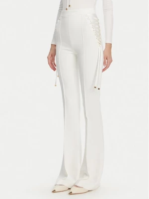 Obrázek produktu Elisabetta Franchi Kalhoty z materiálu PA-083-51E2 Bílá Regular Fit