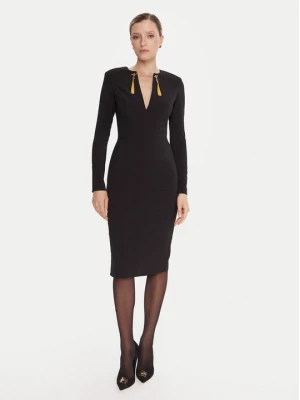 Obrázek produktu Elisabetta Franchi Koktejlové šaty AB-805-57E2-V460 Černá Slim Fit