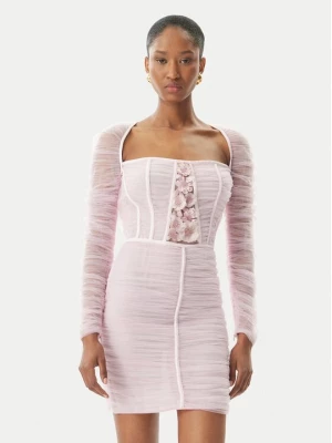 Obrázek produktu Elisabetta Franchi Koktejlové šaty AB68352E2 544 Růžová Slim Fit