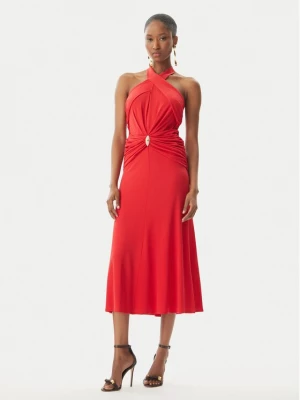 Obrázek produktu Elisabetta Franchi Koktejlové šaty AB71952E2 CG5 Červená Regular Fit
