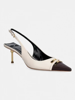 Obrázek produktu Elisabetta Franchi Kožené lodičky Elisabetta Franchi béžová