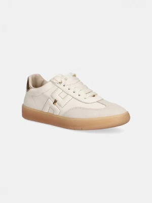 Obrázek produktu Elisabetta Franchi Kožené tenisky Elisabetta Franchi béžová