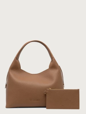 Obrázek produktu Elisabetta Franchi nákupní taška dámská z imitace kůže béžová