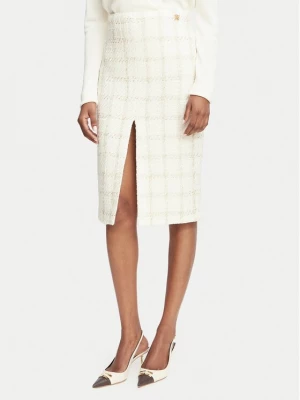Obrázek produktu Elisabetta Franchi Pouzdrová sukně GO-232-67E2-V440 Krémová Slim Fit