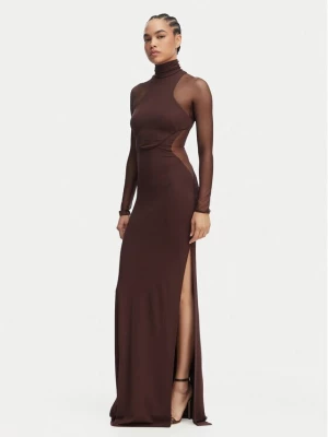 Obrázek produktu Elisabetta Franchi Večerní šaty AB-R22-62E2-V600 Hnědá Slim Fit