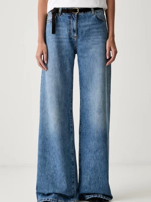 Obrázek produktu Elisabetta Franchi wide leg džíny dámské modrá