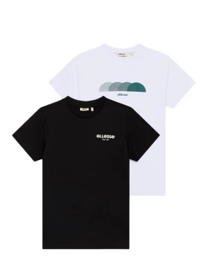 Obrázek produktu ELLESSE Tričko 'Jochtal' petrolejová / černá / bílá