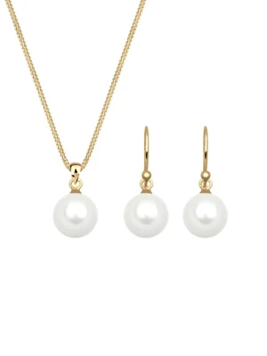 Obrázek produktu ELLI Sada šperků 'Pearl' zlatá