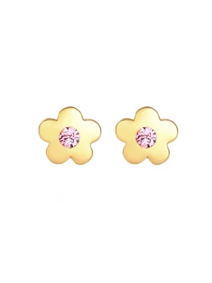 Obrázek produktu ELLI Šperky 'Blume' zlatá / pink