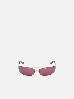 Obrázek produktu Emilio Pucci Sluneční brýle 'Pucci EP0244 Shiny pale gold 72 / 14 / 125 Women Sunglasses' stříbrná