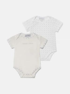 Obrázek produktu Emporio Armani Bavlněné kojenecké body Emporio Armani 2-pack modrá