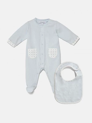 Obrázek produktu Emporio Armani Bavlněné kojenecké body Emporio Armani modrá