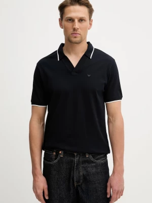 Obrázek produktu Emporio Armani Bavlněné polo tričko Emporio Armani námořnická modř