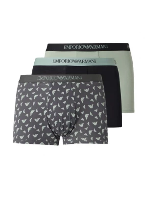 Obrázek produktu Emporio Armani Boxerky krémová / mátová / světle zelená / černá