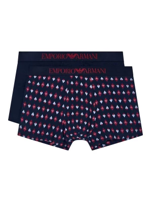 Obrázek produktu Emporio Armani Boxerky námořnická modř / světlemodrá / tmavě červená