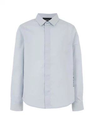Obrázek produktu Emporio Armani Dětská bavlněná košile Emporio Armani modrá