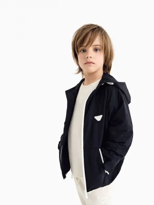 Obrázek produktu Emporio Armani Dětská bunda Emporio Armani námořnická modř
